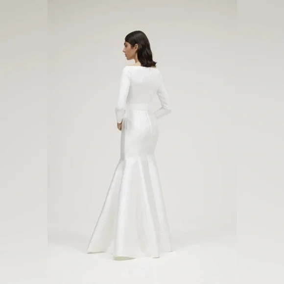 Solace London Mabel Belted Wedding Dress US 6 NWT - Picture 7 of 16